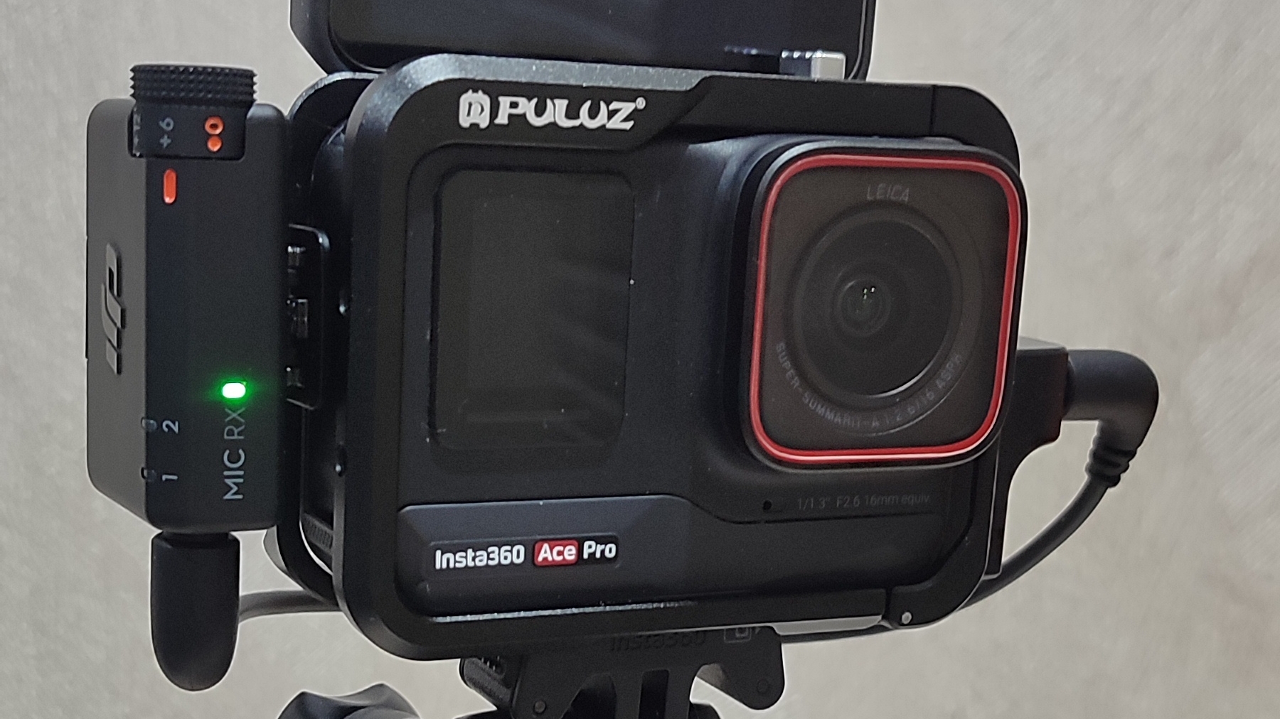 Как подключить Gji Mic mini к камере INSTA360 ice pro смотреть онлайн
