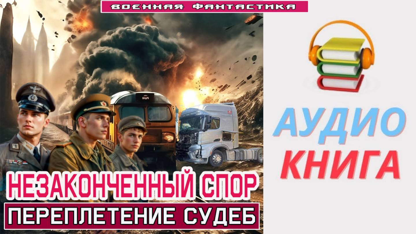 #Аудиокнига. «НЕЗАКОНЧЕННЫЙ СПОР! Переплетение судеб». #Попаданцы#БоеваяФантастика