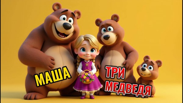 ТРИ МЕДВЕДЯ 🧸💖 МУЛЬТФИЛЬМ ДЛЯ ДЕТЕЙ 🐻🐻🐻