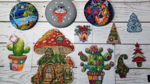 9/25 Вышивка крестиком и бисером. что вышила с 15 сентября по 22 октября. Немного покупок.