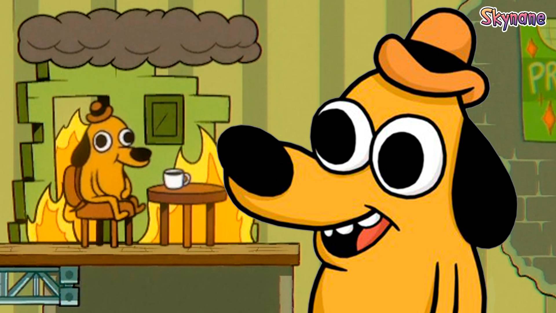 МЕМ СТАЛ ИГРОЙ | This Is Fine: Maximum Cope demo смотреть онлайн