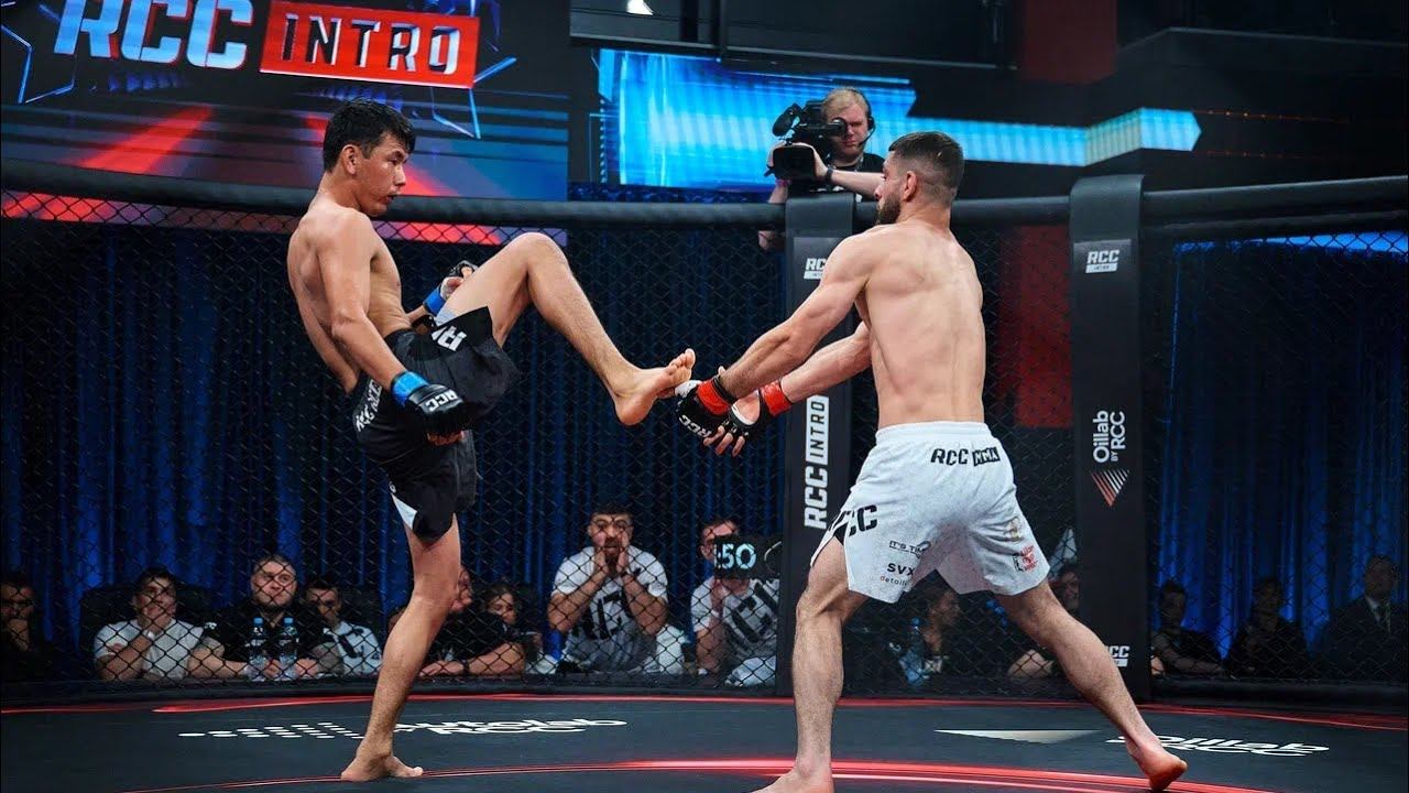 Оформил удушающий прием | Эмиль Мусаев vs Раимбек Тажибаев | RCC Intro 37 смотреть онлайн