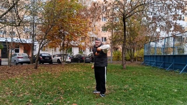 Разминка с деревянными гантелями весом 1.0 кг (9)