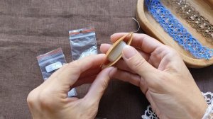 01. Браслет Изольда в технике фриволите