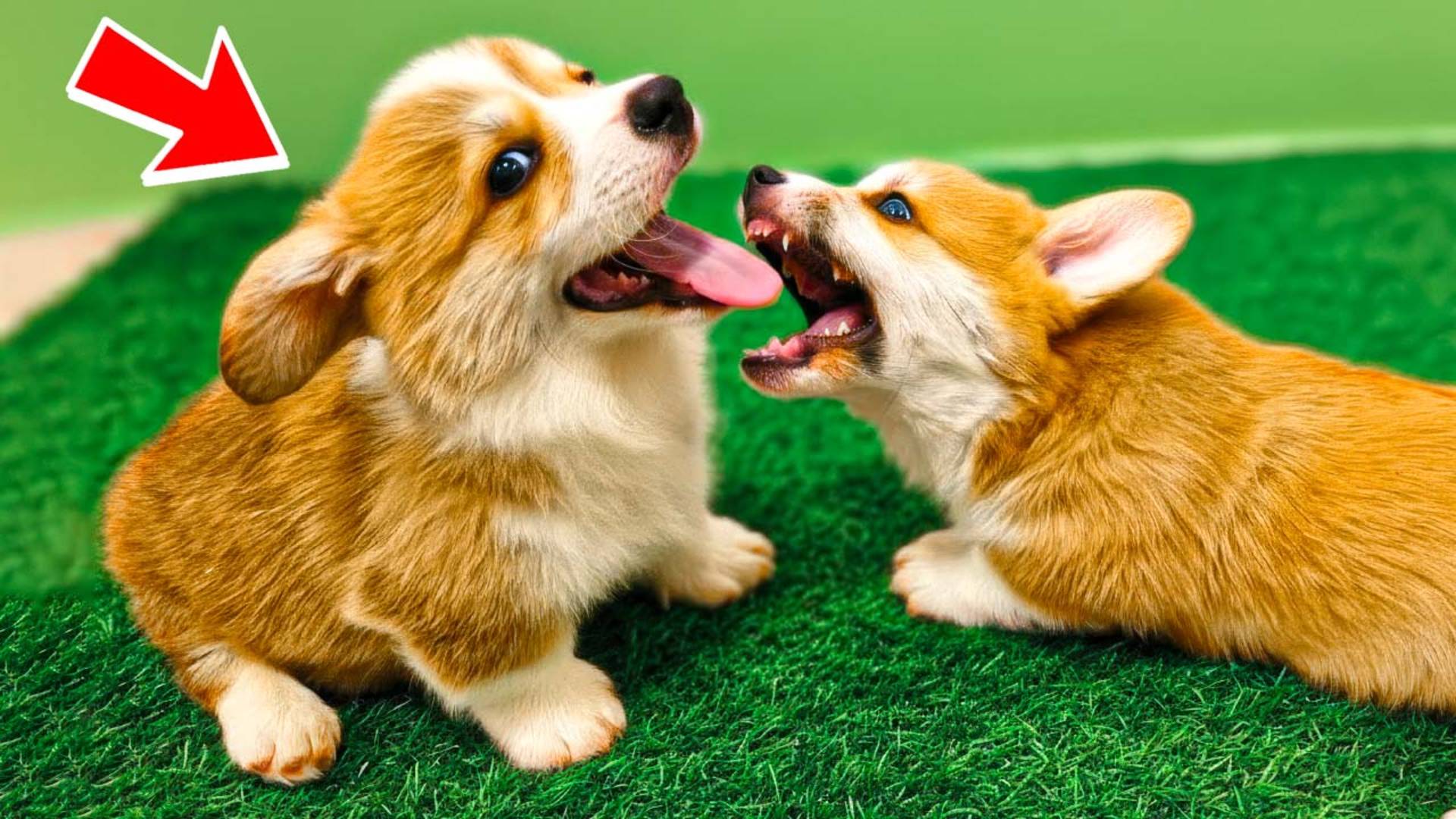 КОРГИ ПРЯНИК! У НАС ЕЩЕ ОДИН КОРГИ!! смотреть онлайн