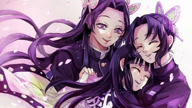 butterfly sisters_shinobu kochou_kanae kochou_kanao tsuyuri смотреть онлайн