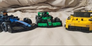 Обзор трёх машин lego speed champions