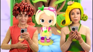 Скаут и Лиа весело играют — Песенки Фортуны — Игра «Команда Флоры»