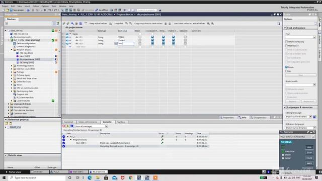 How to work with String Variables in TIA Portal смотреть онлайн