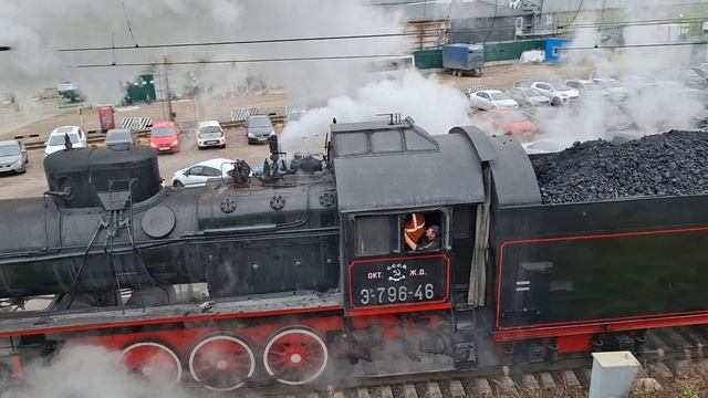 Паровоз Эр796-46