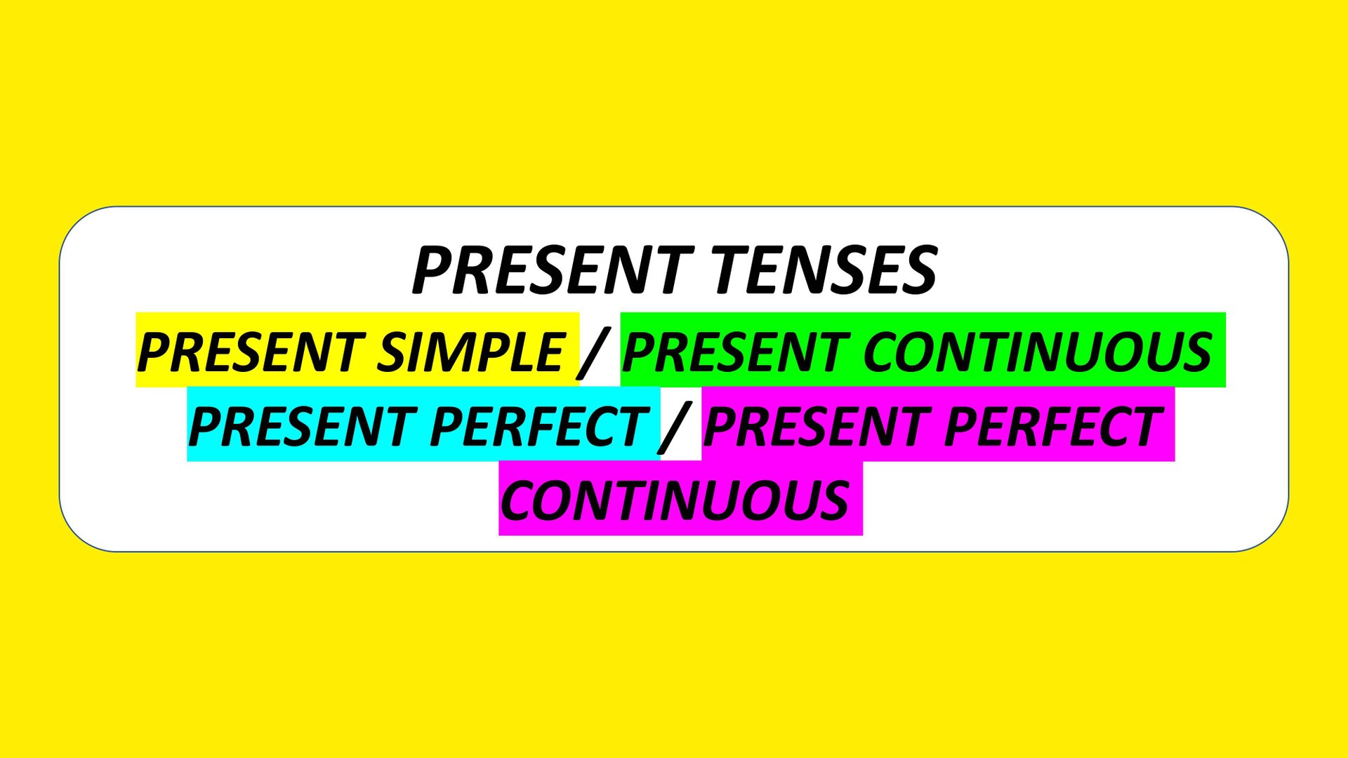 Present tenses. Настоящие времена в английском. Present Simple. Present Continuous. Present Perfect. смотреть онлайн