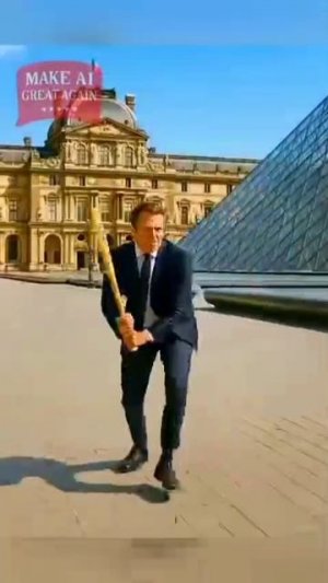 Как Макрон проспал Лувр. А Трамп получил корону