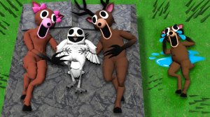 В семье оленей родился малыш. 99 ночей в лесу! Анимация Роблокс