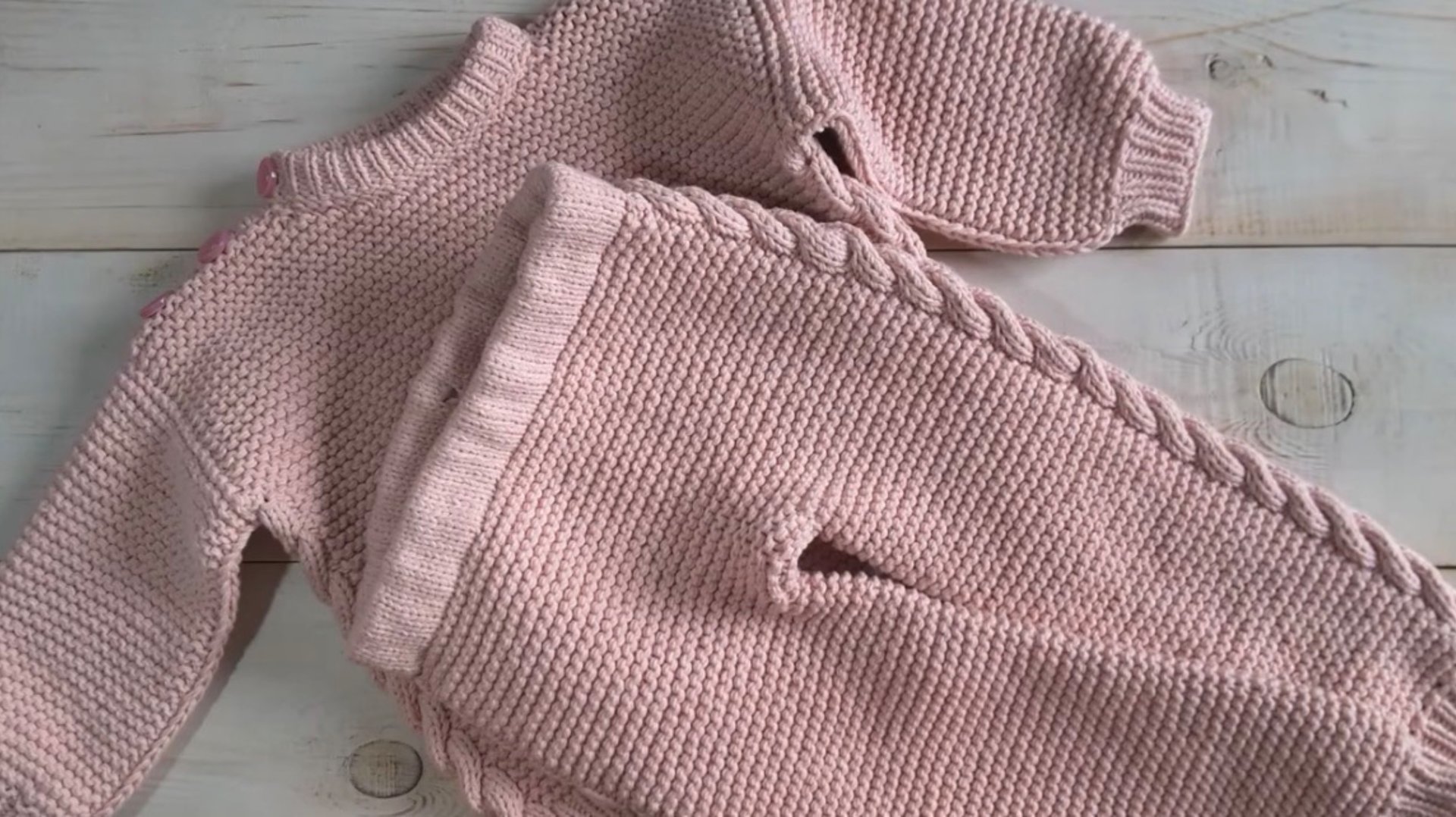 Детский Вязанный костюмчик МК / Часть 2