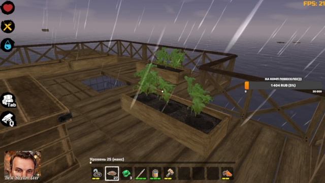 Survive on Raft запись с  твитч