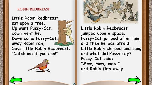 The Real Mother Goose - стихи для детей смотреть онлайн