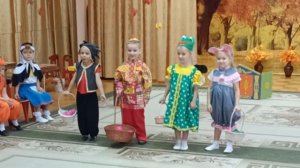 «Разные колёса» осенний утренник в старшей группе
