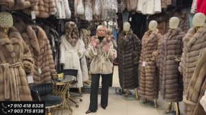 РОСКОШНЫЕ МЕХА АЛЬТА МОДА НА САДОВОДЕ !