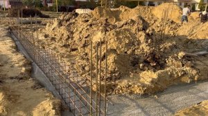 Строим дом в Витязево. Делаем фундамент.