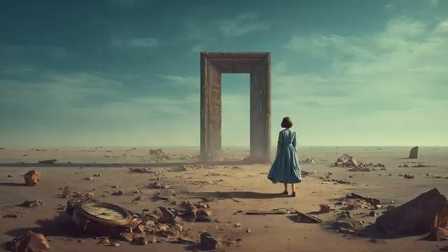 Visual Poems Abstract City Architecture Of The Mind | AI Music Video