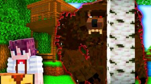 Пережил нападение МЕДВЕДЯ МАНЬЯКА в Майнкрафт!