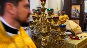 Митрополит Игнатий совершил хиротонию во пресвитера диакона Василия Кошмана