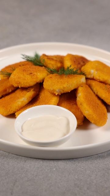 Наггетсы из трески в панировке смотреть онлайн