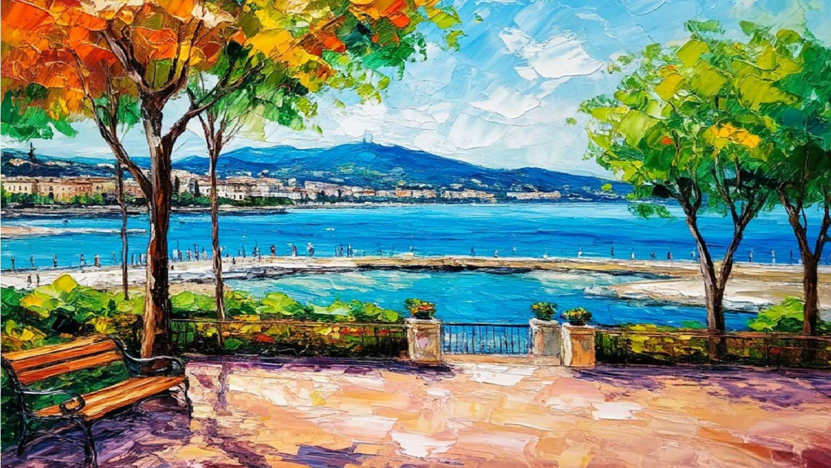 Belvedere Park. Парк Бельведер