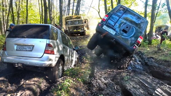 ЭТО САМЫЙ СЛОЖНЫЙ OFF-ROAD МАРШРУТ! В ВОРОНЕЖЕ! MERCEDES, УАЗЫ, НИВЫ, ГАЗ 66! DUSTER, HOVER!