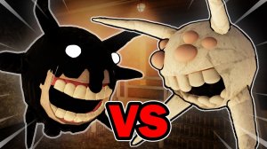 КРИК ПРОТИВ СМЕХА! Анимация дверей Roblox Дорс SCREECH VS GIGGLE