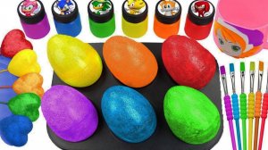 Мультики для Детей. Как сделать ярких цветных яички. Успакаивающие Мультики залипалки для малышам