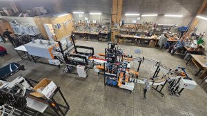 УМ-1 Автомат + картонажник (2шт), тестирование на заводе