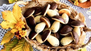 Песочное печенье Грибочки