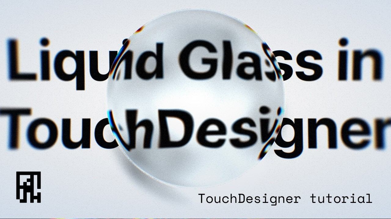 Liquid glass | TouchDesigner Tutorial смотреть онлайн