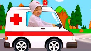 ДЕТСКАЯ ПЕСНЯ ПРО МАШИНУ СКОРОЙ ПОМОЩИ. Слушать детские песни
