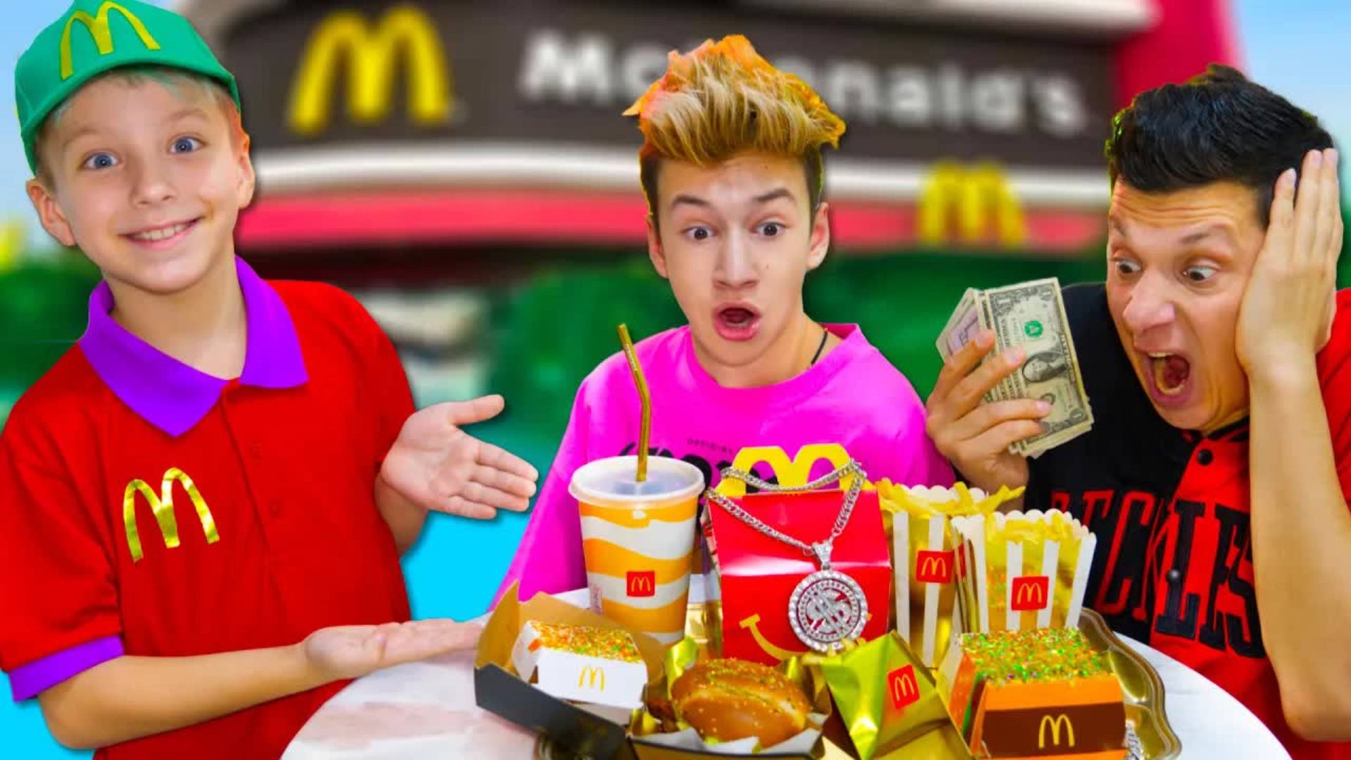 Открыли РЕСТОРАН ! Самый Дорогой Макдональдс Мира смотреть онлайн