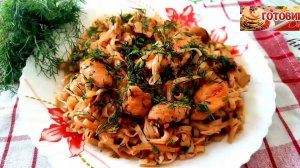 Лапша с курицей