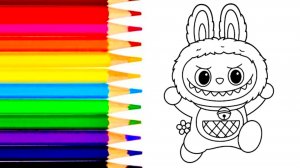 Раскраска лабуда | видео для детей | мультики