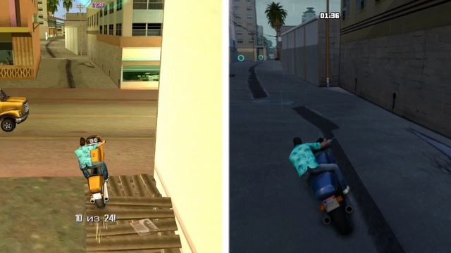 GTA Vice City Android (Classic vs DE) смотреть онлайн