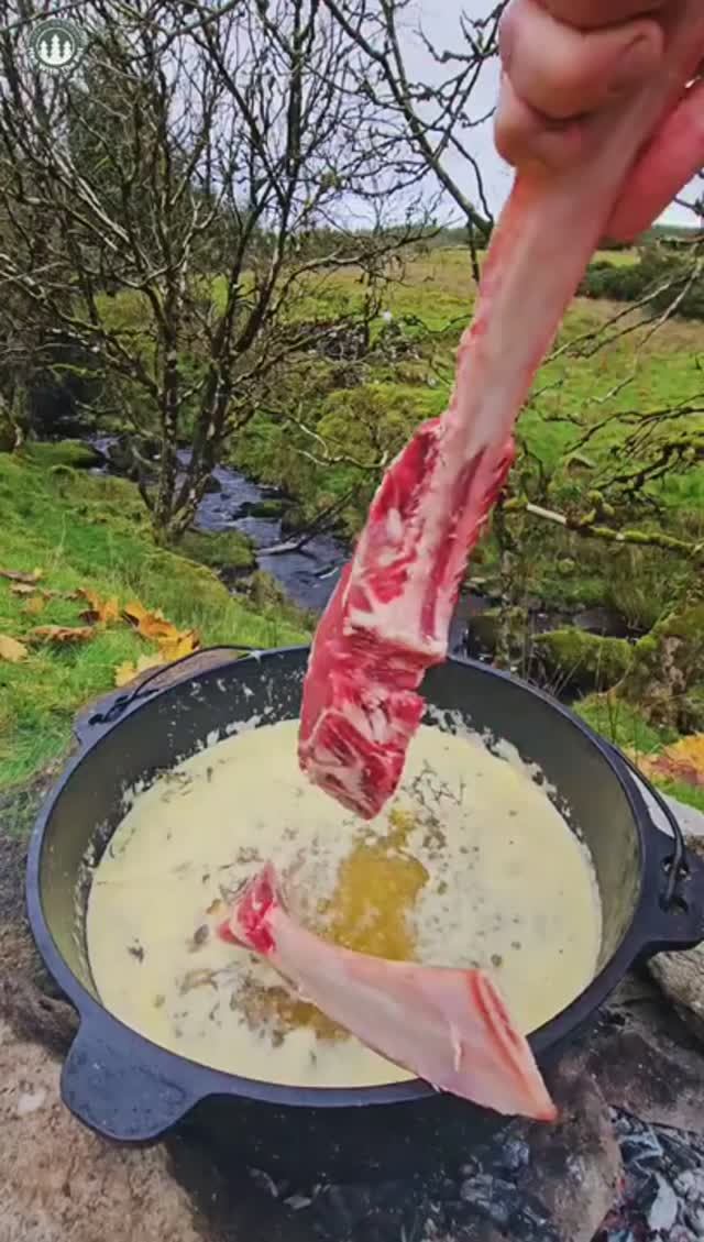 Стейк + масло = совершенство 🔥 смотреть онлайн