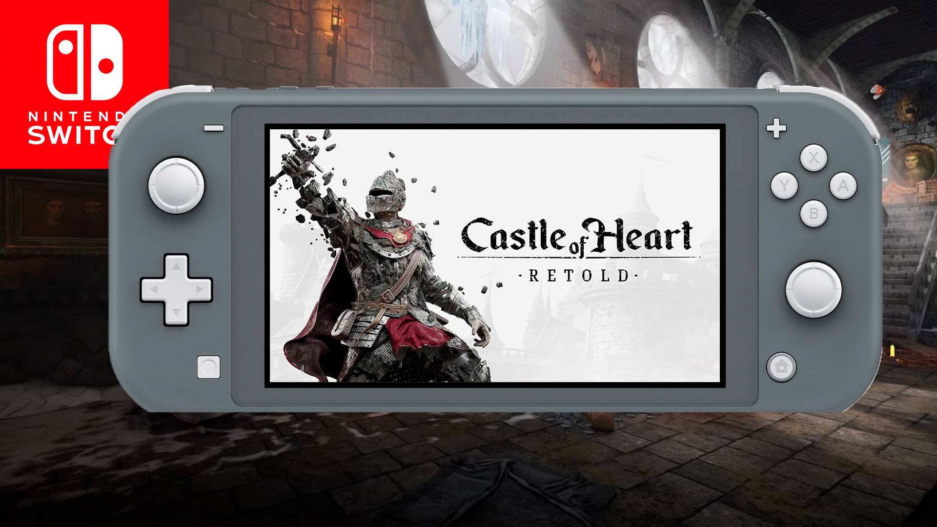 Castle of Heart Retold Nintendo Switch Lite Gameplay смотреть онлайн