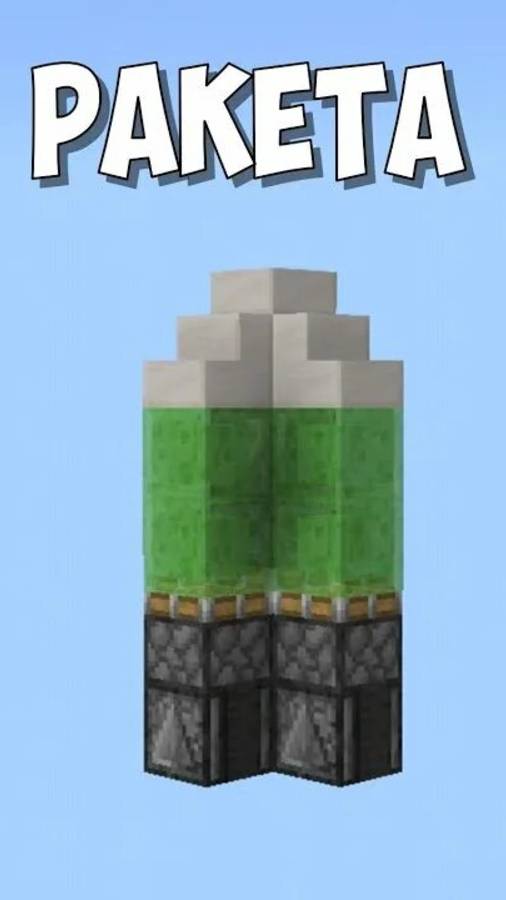 Minecraft. Рабочая ракета