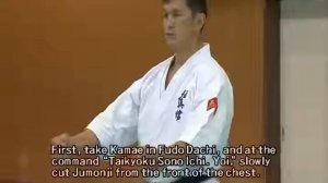 Тайкиоку Соно Ичи - объяснение Ката Карате Кёкусинкай (Kata Explanation - Taikyoku Sono Ichi)