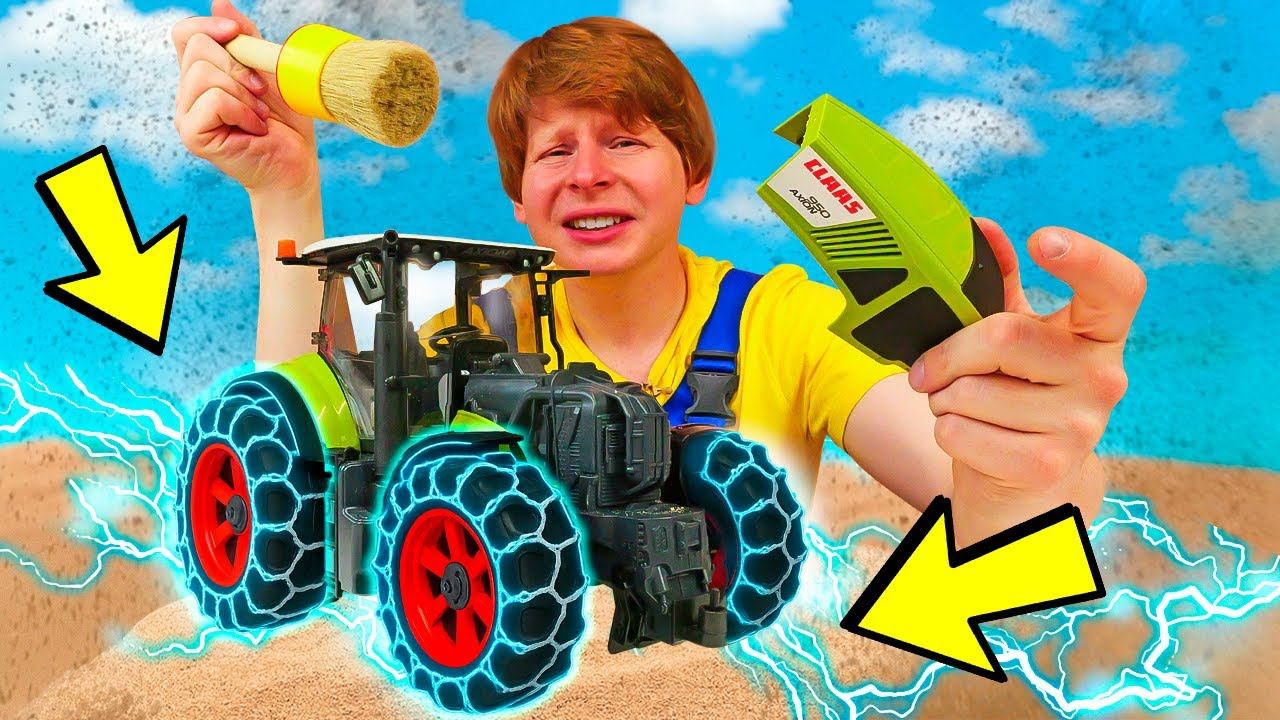 Тайна сломанного трактора: что оказалось в двигателе? Шоу Ой, сломалось! смотреть онлайн