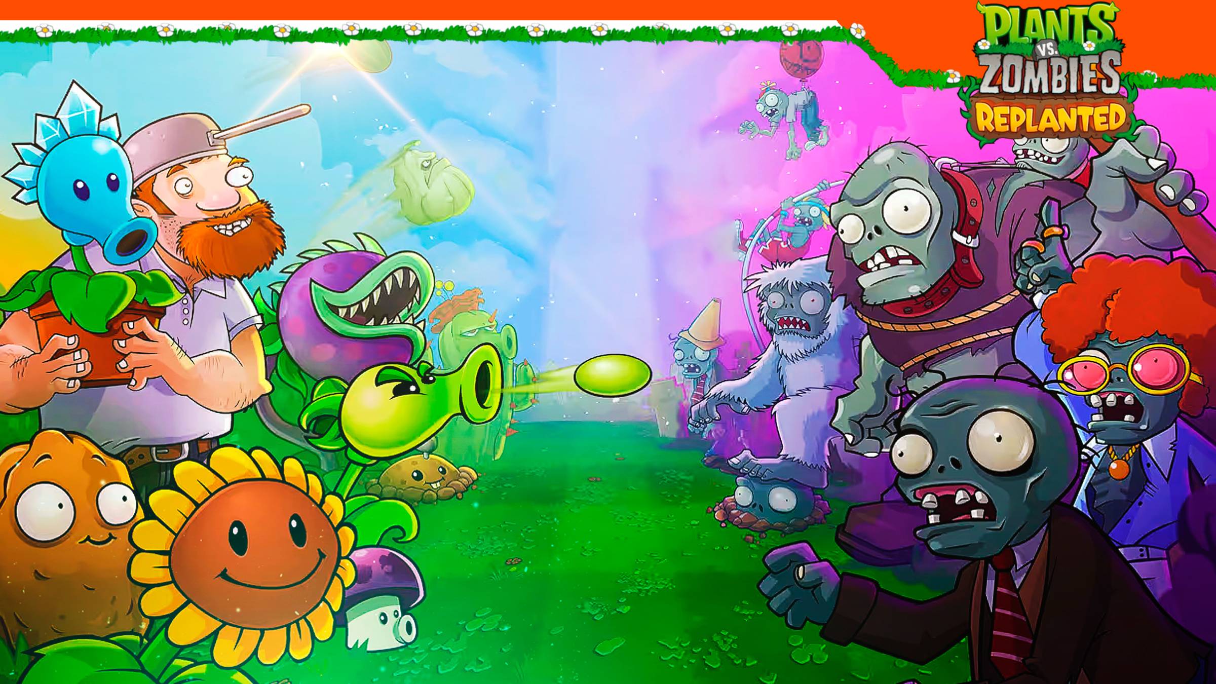 🌻 РАСТЕНИЯ ПРОТИВ ЗОМБИ 1 РЕМАСТЕР ВЫШЛА! REPLANTED PVZ🧟 Plants vs Zombies Replanted Прохождение смотреть онлайн