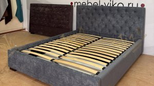 Мягкая кровать с подъёмным механизмом