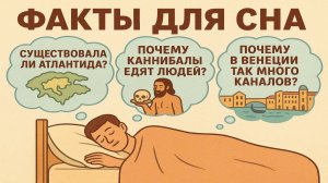 Факты, под которые ты уснешь за 5 минут