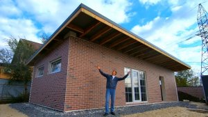 🏡А вот и вишенка на торте! Отделка газобетона под кирпич, подробный процесс🔥