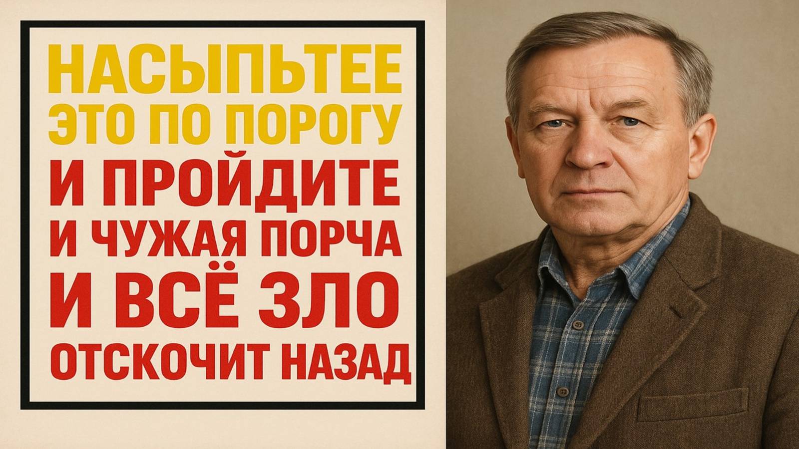 Этот древний ритуал с солью навсегда отсечёт врагов от вашего дома и судьбы смотреть онлайн