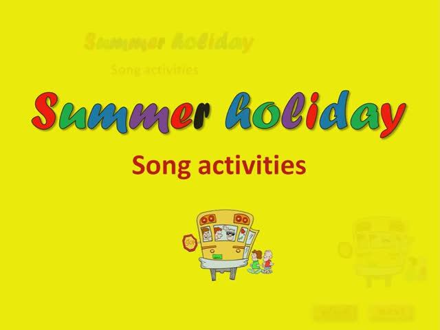 Summer holiday - Аудирование смотреть онлайн